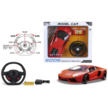 1: 8 Función completa Lamborghini G-Sensor R / C Coche (controlador de volante)